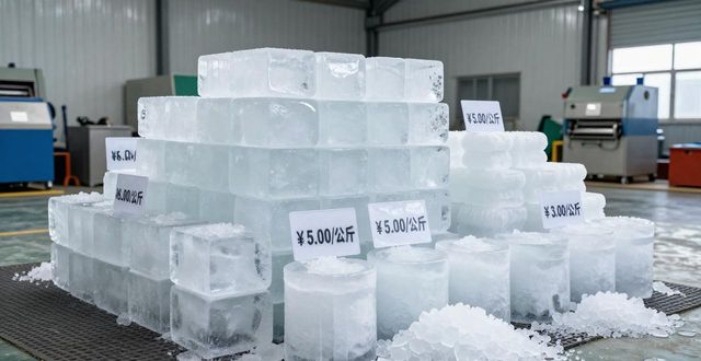 潜江食用冰块多少钱 良臣制冰厂最新报价