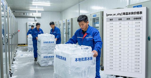 潜江降温冰块多少钱一吨？本地制冰厂报价来了